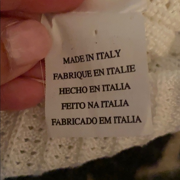 Valentino knit sweater with lace midriff - Picture 3 of 3